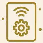 Smart bathroom technology upgrades icon